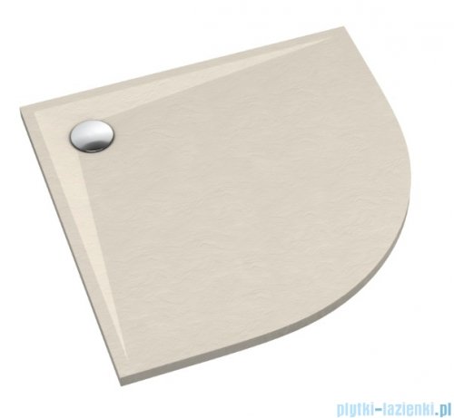 Schedpol Schedline Libra Cashmere Stone brodzik półokrągły 90x90x3cm 3SP.L1O-9090/PK/ST