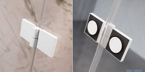 Radaway Essenza Pro White Kdj kabina 80x90cm prawa szkło przejrzyste 10097080-04-01R/10098090-01-01