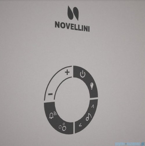 Novellini Skill 2P kabina z hydromasażem lewa błękitna 140x80 SKI2P140ST1F-1AN0