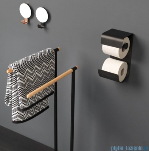 Sealskin Brix Uchwyt na papier toaletowy czarny 362471819