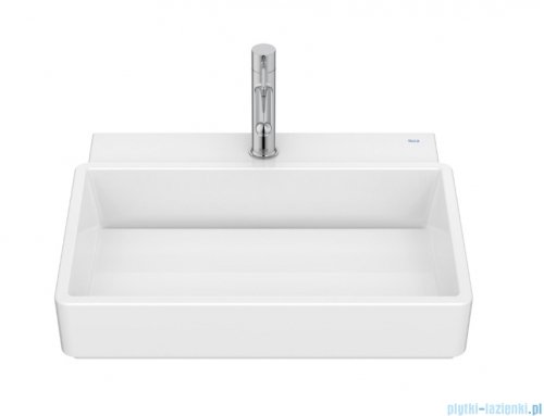 Roca Tura umywalka ścienna/meblowa 45 x 36 cm z otworem na baterie biała A327690000