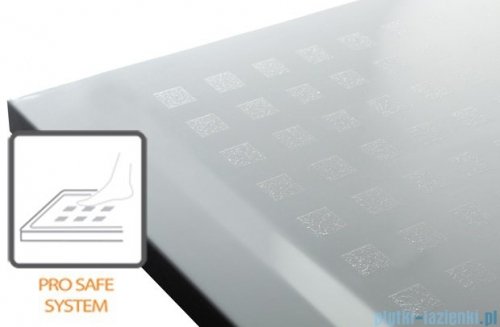 Sanplast Space Mineral brodzik prostokątny z powłoką 140x80x1,5cm+syfon 645-290-0370-01-002
