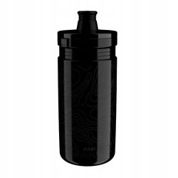 ZESTAW BIDON Kellys Gobi 025 550 ml czarny + KOSZYK BIDONU Kellys RATIO