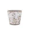 Chic Antique doniczka / osłonka ceramiczna Tulle - H13,5/Ø14 cm