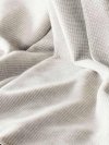 Koc Biederlack 100% bawełna - Pearl - szary jasny