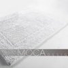 Biały bawełniany dywanik łazienkowy Moca Design