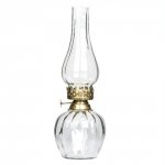 Świecznik na tealighty Lampa Naftowa - przeźroczysty