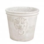 Doniczka betonowa Lion - H15,5/Ø18 cm