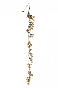 Roślina sztuczna - girlanda dekoracyjna złota Aluro - 110 cm