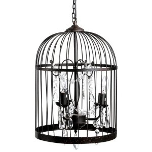 Lampa sufitowa Belldeco - Nero - Klatka