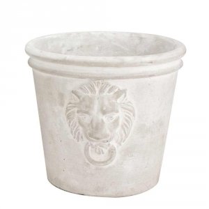 Doniczka betonowa Lion - H15,5/Ø18 cm