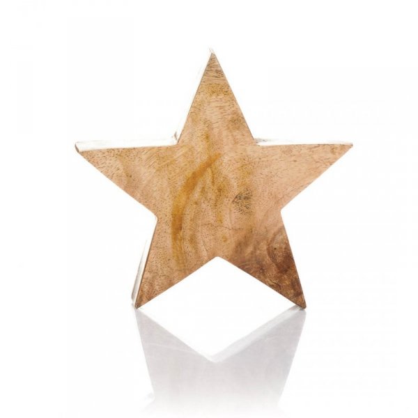 Dekoracyjna gwiazdka stojąca Aluro Alerio - 14 cm