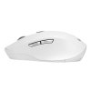 Mysz MARVO WM106W WH optyczna 1600dpi 2,4GHz bezprzewodowa biała cicha