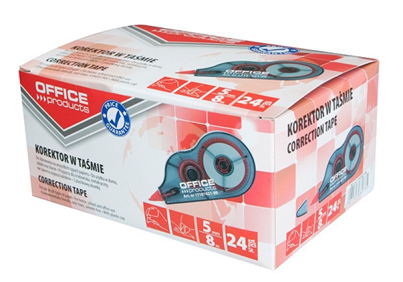 Korektor w taśmie 5mm x8m myszka 17101821-99 OFFICE PRODUCTS