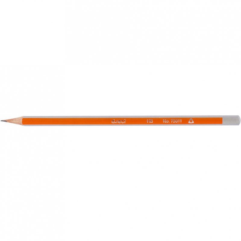 Ołówek trójkątny HB bez gumki (12szt.) 009653 D.RECT