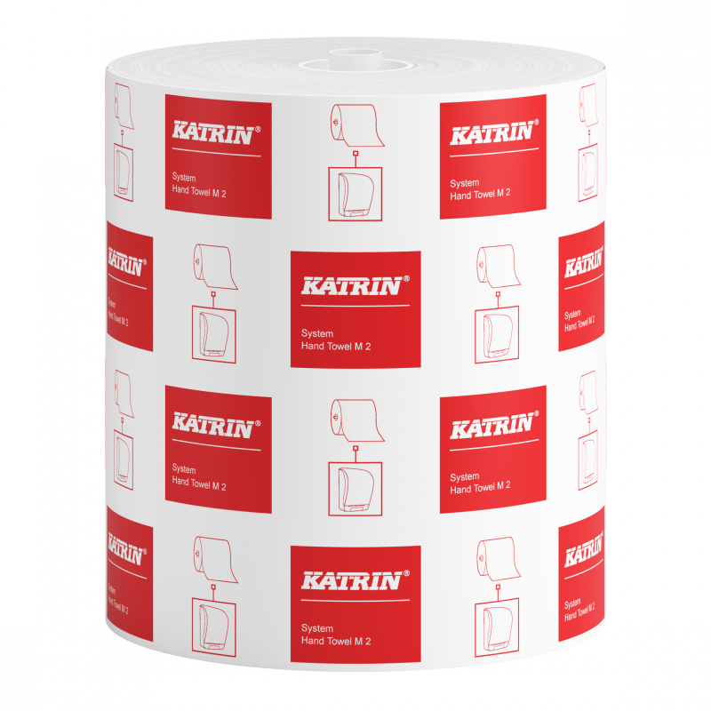 Ręcznik biały 21cm*160m 2w (6sztuk) M2 460102/460103 Katrin Classic