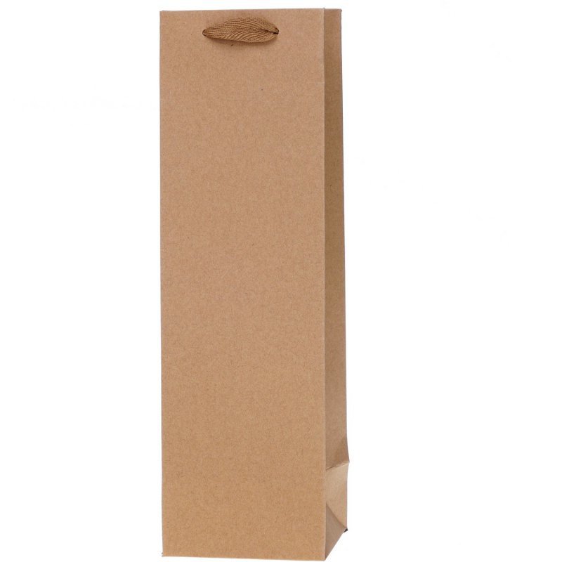 Torebka prezentowa 11x36x10cm Lux Kraft Q na butelkę ROZETTE