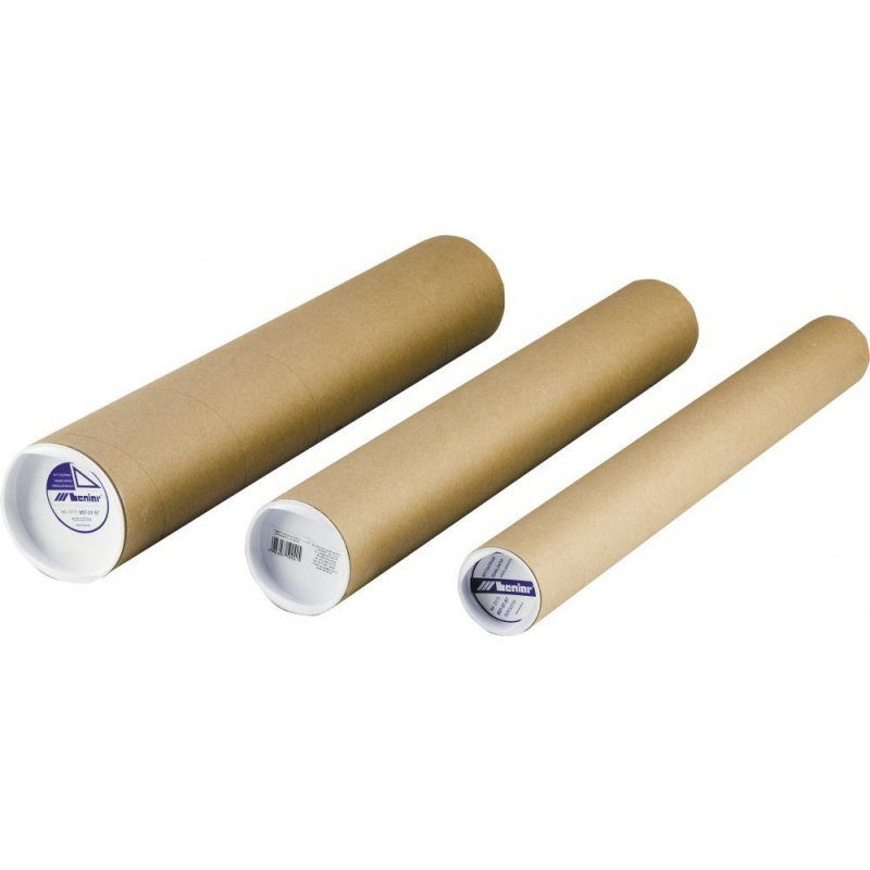 Tuba kartonowa długość 75cm średnica 6cm 50043 LENIAR