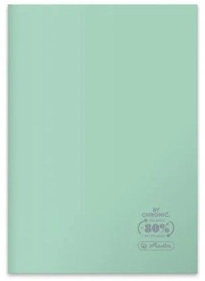 Zeszyt szkolny A5 60 kartek w kratkę 70g ECO PP Pastel Colors 9552746 HERLITZ