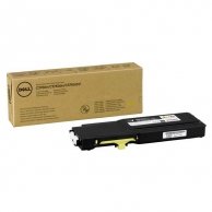 Dell oryginalny toner 593-11120, yellow, 9000s, MD8G4, extra duża pojemność, Dell C3760n, C3760dn, C3765dnf