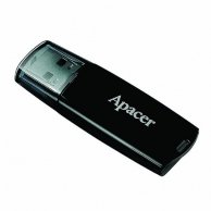 Apacer USB Flash Drive, 2.0, 16GB, AH322 16GB Flash Drive, czarny, AP16GAH322B-1