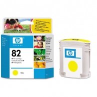 HP oryginalny ink C4913A, No.82, yellow, 69ml, HP DesignJet 500, PS, 800, 815, cc800ps, 4200