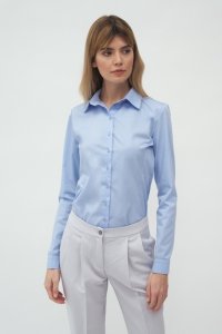 Nife Klasyczna błękitna koszula - K58