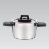 Garnek ze skład.uszami+pokrywka MR-3530-20  3,2L