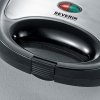 SEVERIN SANDWICH-TOSTER, STAL, PŁYTY Z POWŁOKĄ ANTYADHEZYJNĄ, ŁATWE CZYSZCZENIE, GUMOWE NÓŻKI, MOC 600W SA2969