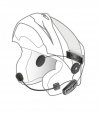 Interkom motocyklowy INTERPHONE U-COM 4, komplet na 2 kaski