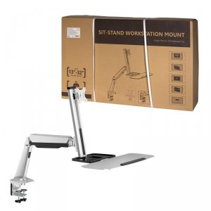 Stelaż do monitorów stanowiskowych LogiLink BP0040 13-32, max. 8kg