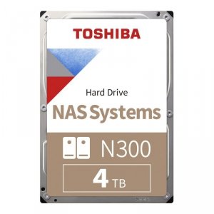 Dysk Toshiba N300 HDWG740EZSTC 4TB 3,5 7200 512MB SATA III NAS RETAIL