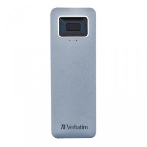 Dysk SSD zewnętrzny Verbatim Executive Fingerprint Secure 512GB USB 3.0 Type-C szary