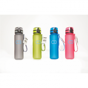 Bidon 650ml TRITAN SZARY