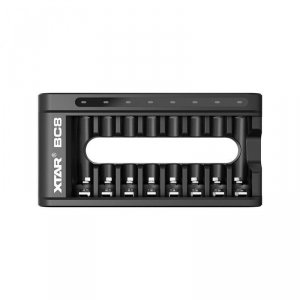 XTAR ŁADOWARKA DO AKUMULATORÓW R03 / AAA ORAZ R6 / AA LI-ION 1,5V / NIMH BC8