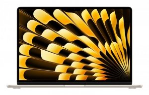 Apple 15.3-inch MacBook Air: Apple M4 chip with 10-core CPU and 10-core GPU, 24GB, 512GB SSD - Starlight