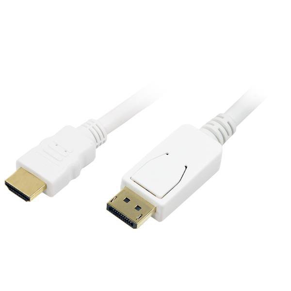 Kabel DisplayPort LogiLink CV0055 DP &gt; HDMI 2m
