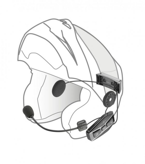 Interkom motocyklowy INTERPHONE U-COM 16, komplet na 2 kaski
