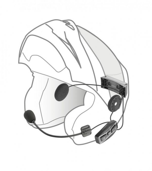 Interkom motocyklowy INTERPHONE U-COM 4, komplet na 2 kaski