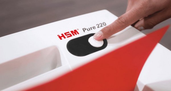 HSM Niszczarka Pure 220, 25L 4x25 mm