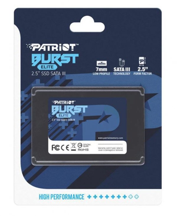 SSD Patriot Burst Elite 240GB 2.5&quot; SATAIII TLC