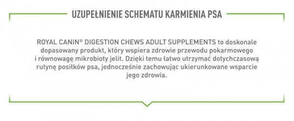 ROYAL CANIN Digestion Adult Dog Supplements 160g