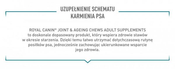ROYAL CANIN Joint&Ageing Adult Dog Supplements 240g
