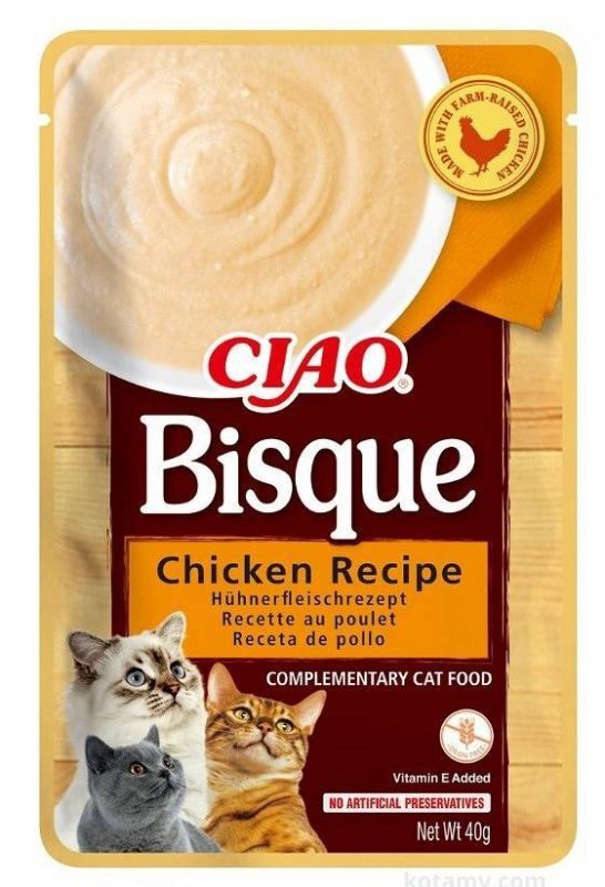 INABA CAT CIAO BISQUE CHICKEN 40g