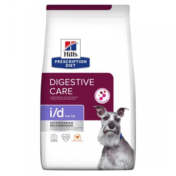 Karma HILL&#039;S PD Canine I/D LOW FAT 12kg
