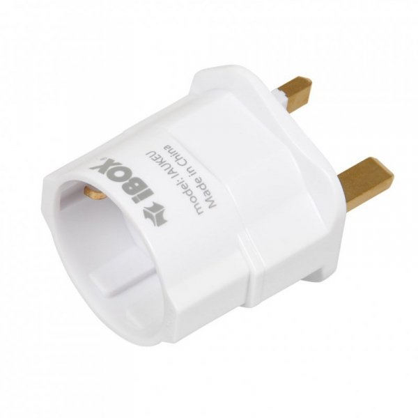 IBOX ADAPTER IAUKEU GNIAZDO ZASILANIA UK DO EU
