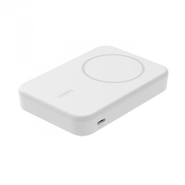BELKIN POWERBANK BOOSTCHARGE PRO 8000 MAH 15W QI2 MAGSAFE BIAŁY