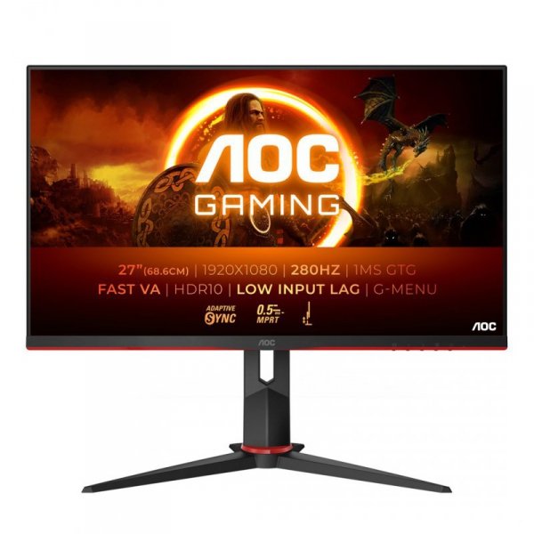 MONITOR AOC LED 27&quot; 27G2ZN3/BK 280Hz