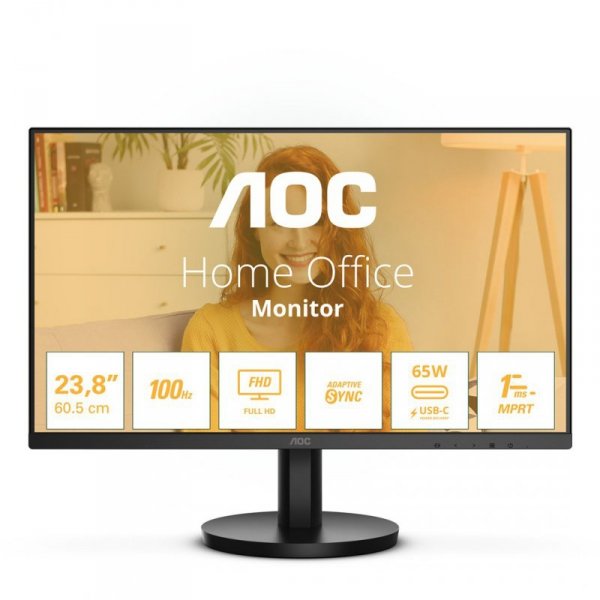Monitor AOC LED 23,8&quot; 24B3CA2 100Hz