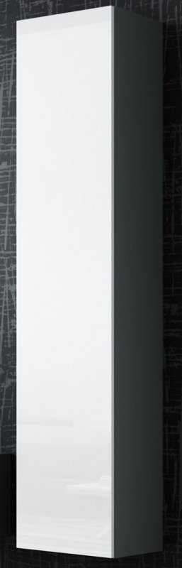 Witryna VIGO pełna&#039;180&#039; 180/40/30 szary/biały poł